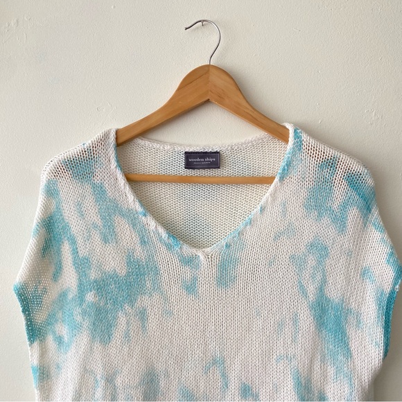 Wooden Ships Tie and Dye Sweater Vest - Picture 3 of 7